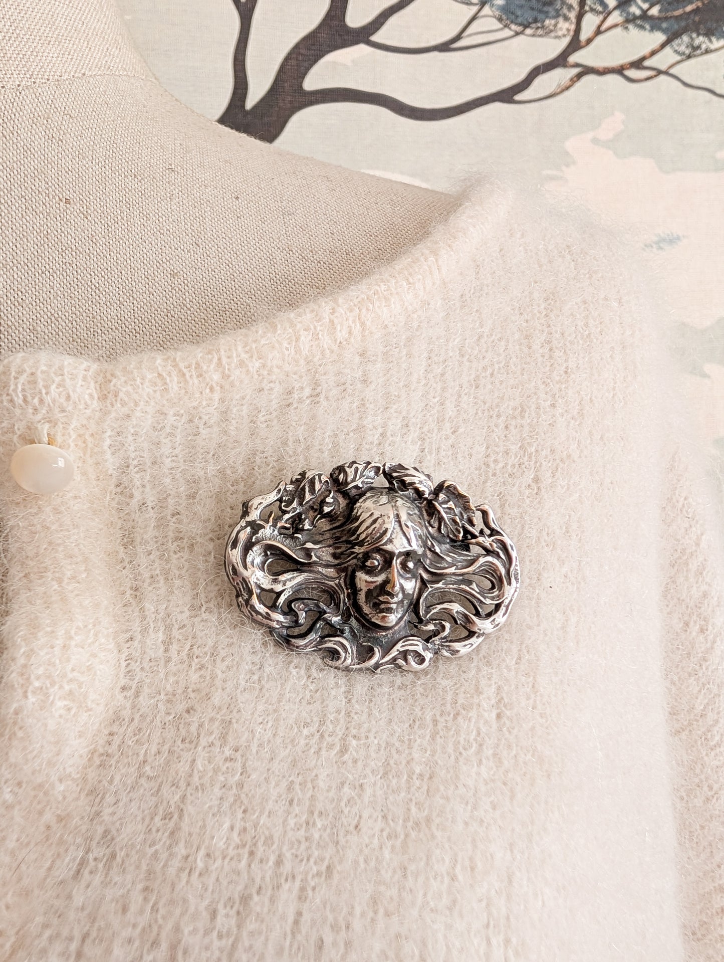 Broche style Art Nouveau