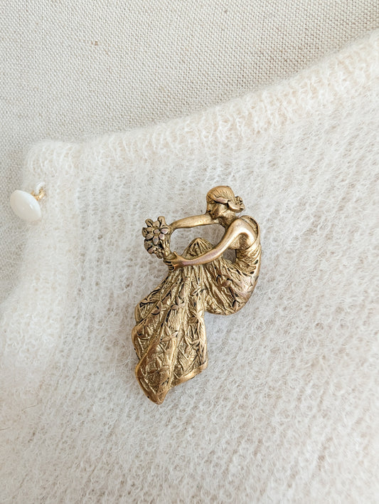 Broche style Art Nouveau