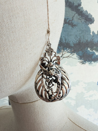 Grandes boucles Art Nouveau