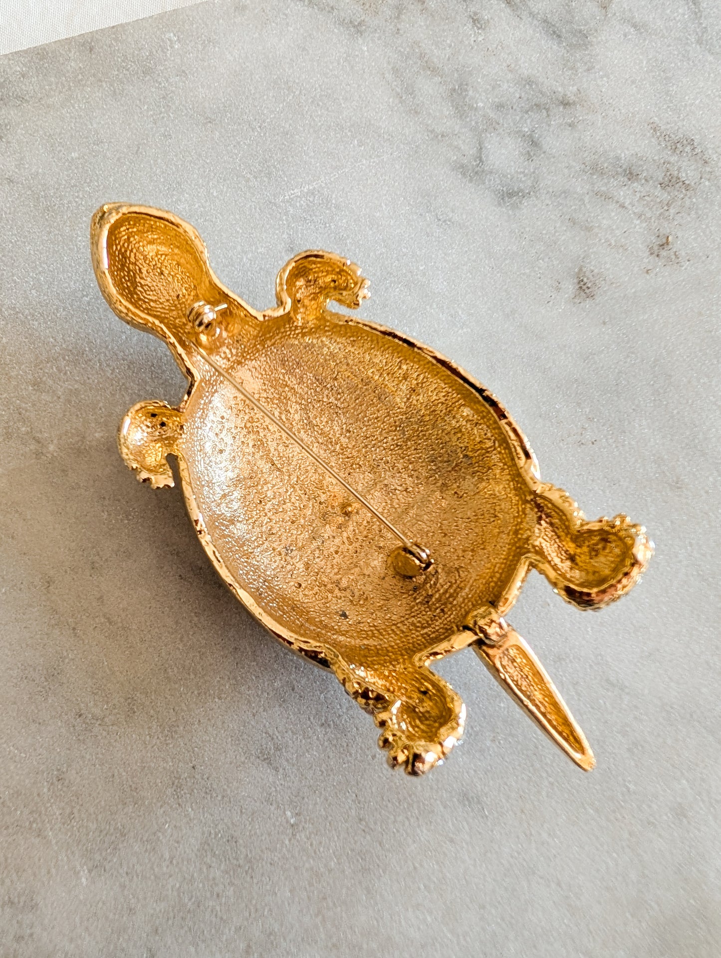 Très grande broche tortue
