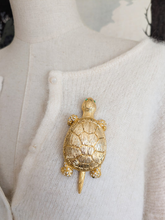 Très grande broche tortue