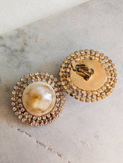 Grandes boucles rondes