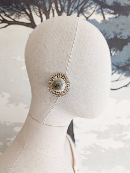 Grandes boucles rondes