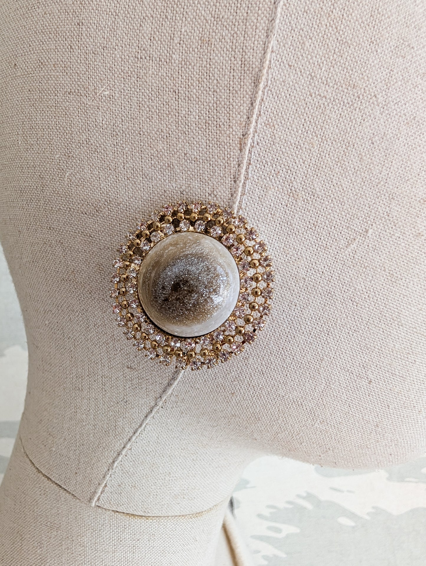 Grandes boucles rondes