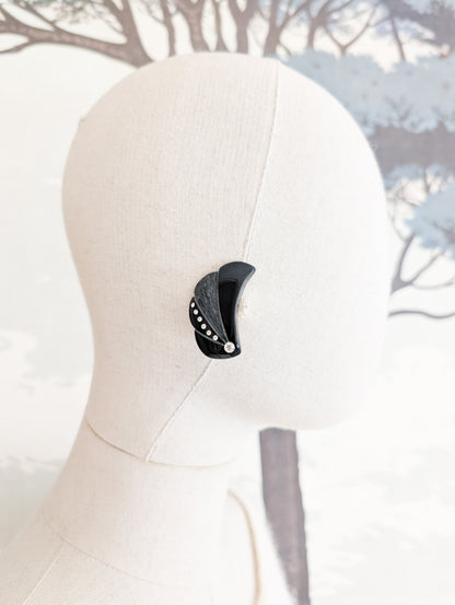 Boucles à clips en Lucite