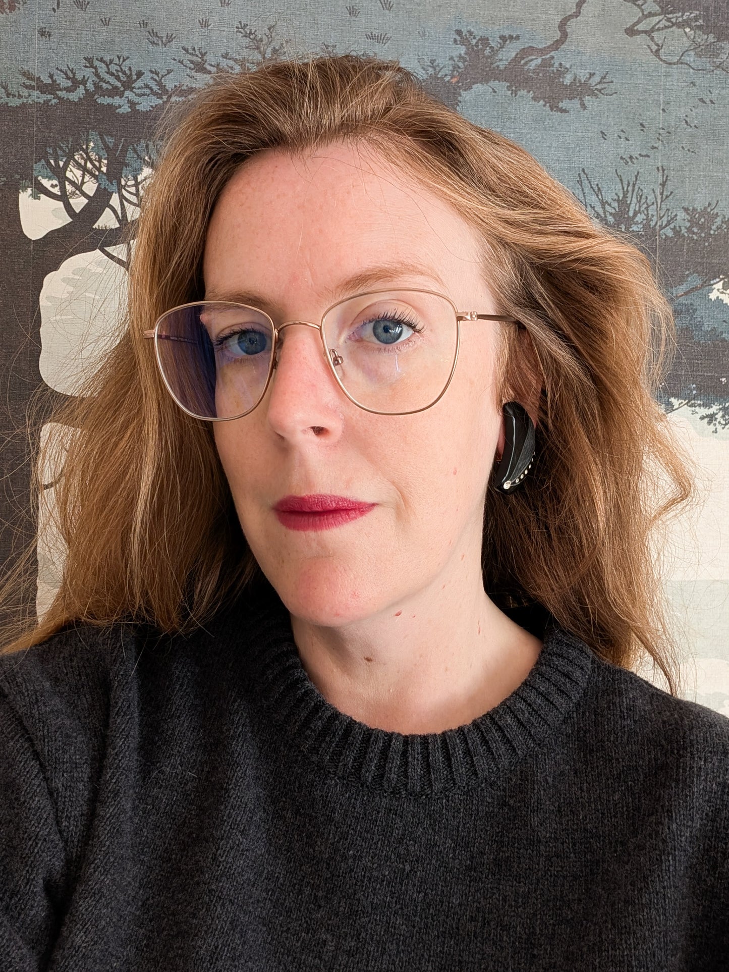 Boucles à clips en Lucite