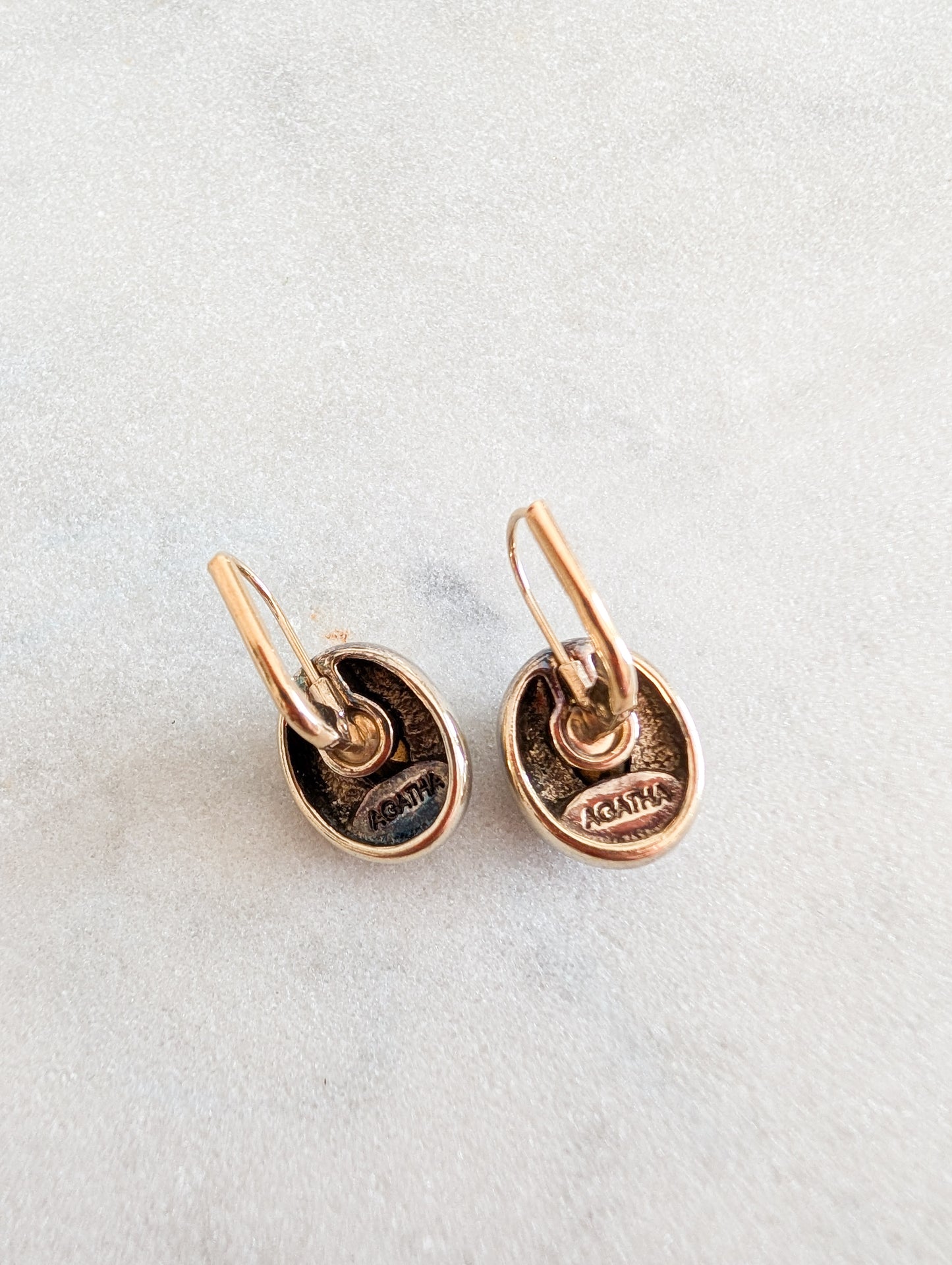 Boucles bleu saphir Agatha