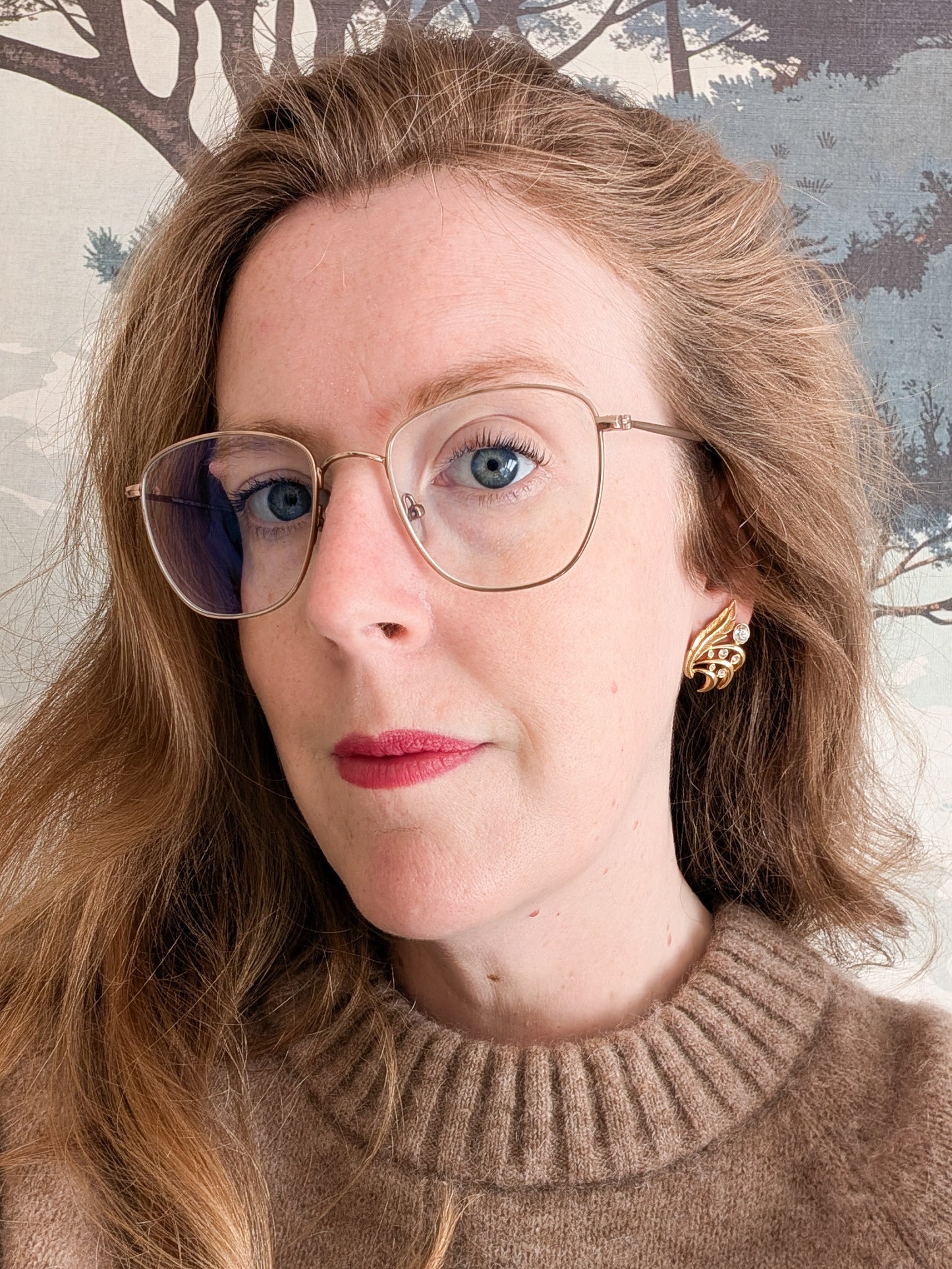 Boucles oreilles percées