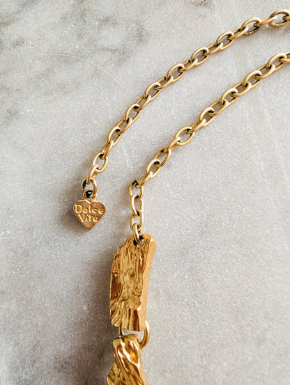 Collier sculpture Dolce Vita