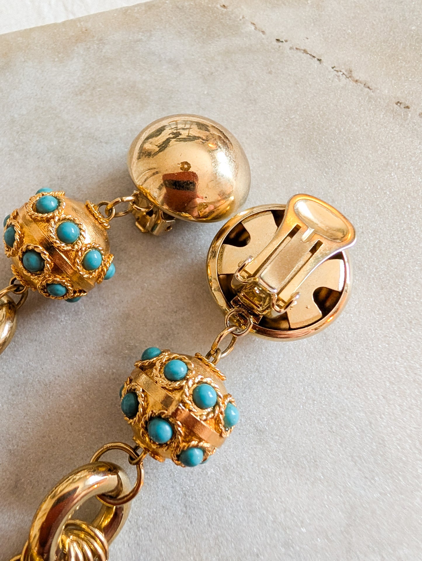 Longues boucles pampilles