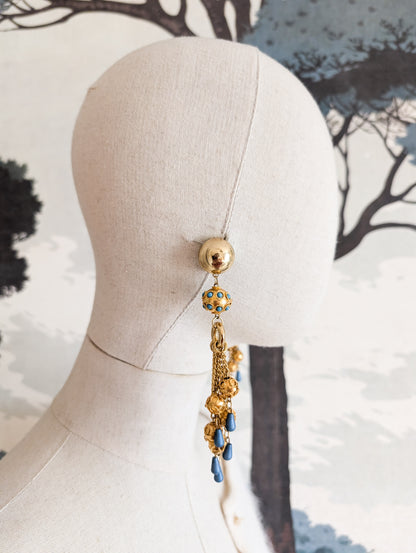 Longues boucles pampilles