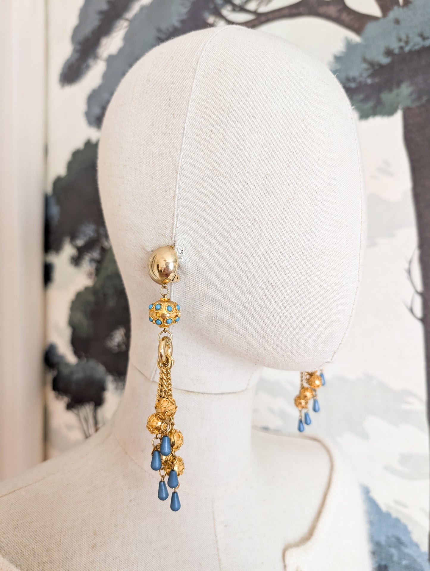 Longues boucles pampilles