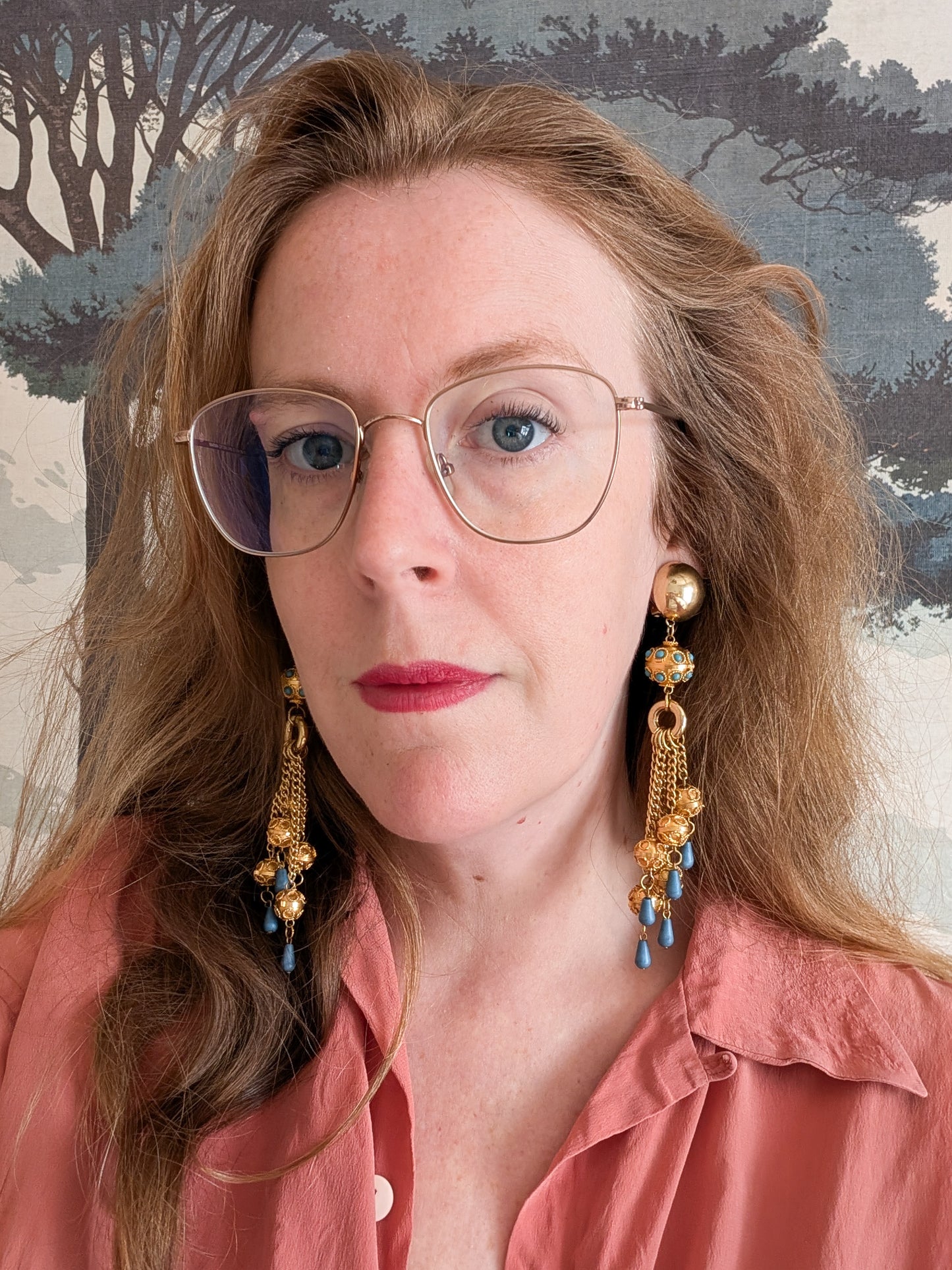 Longues boucles pampilles