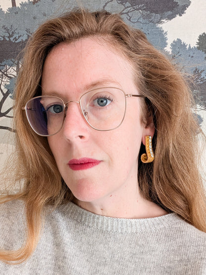 Boucles oreilles percées