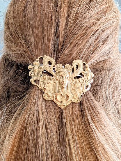 Barrette Art Nouveau