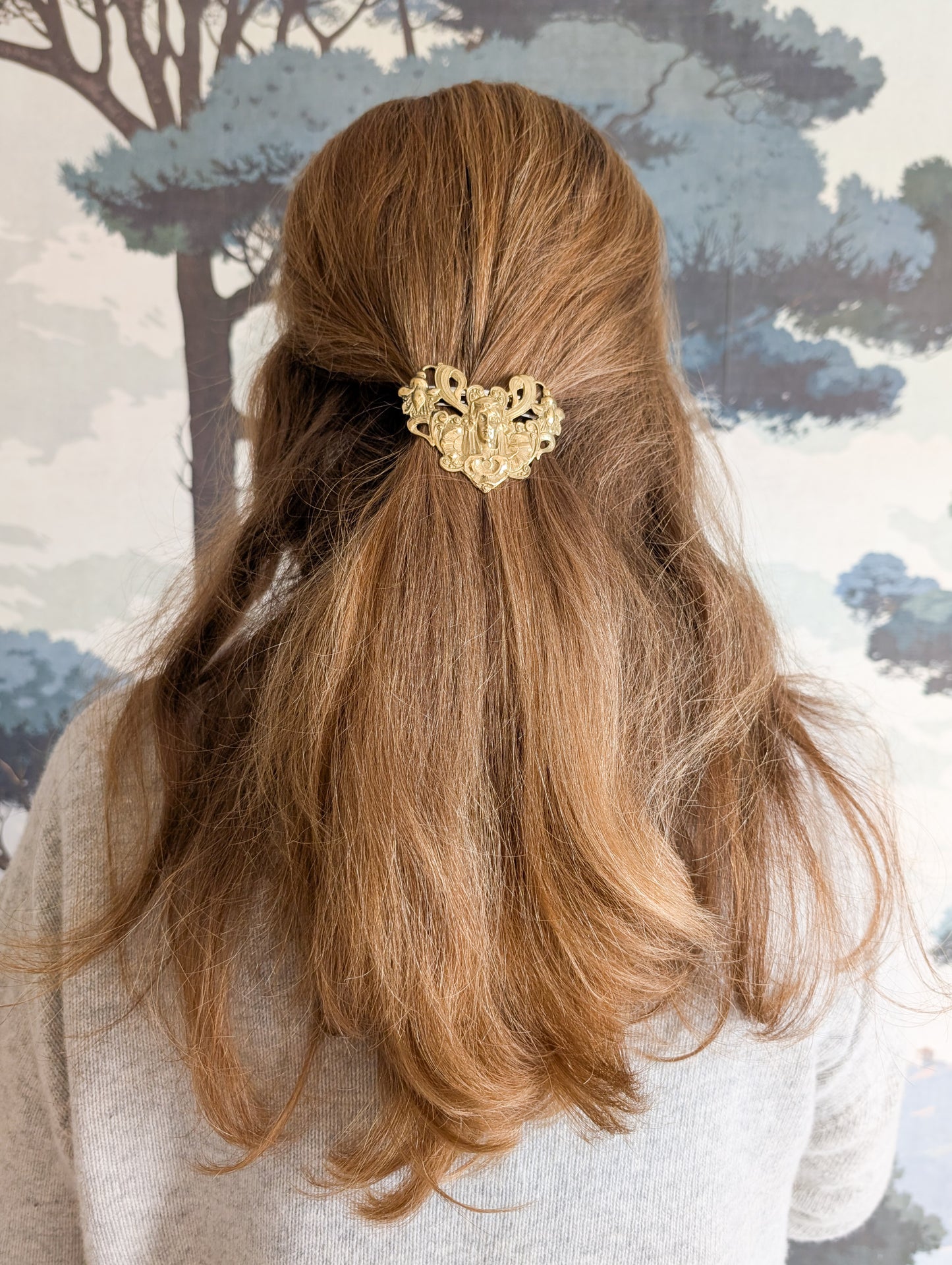 Barrette Art Nouveau