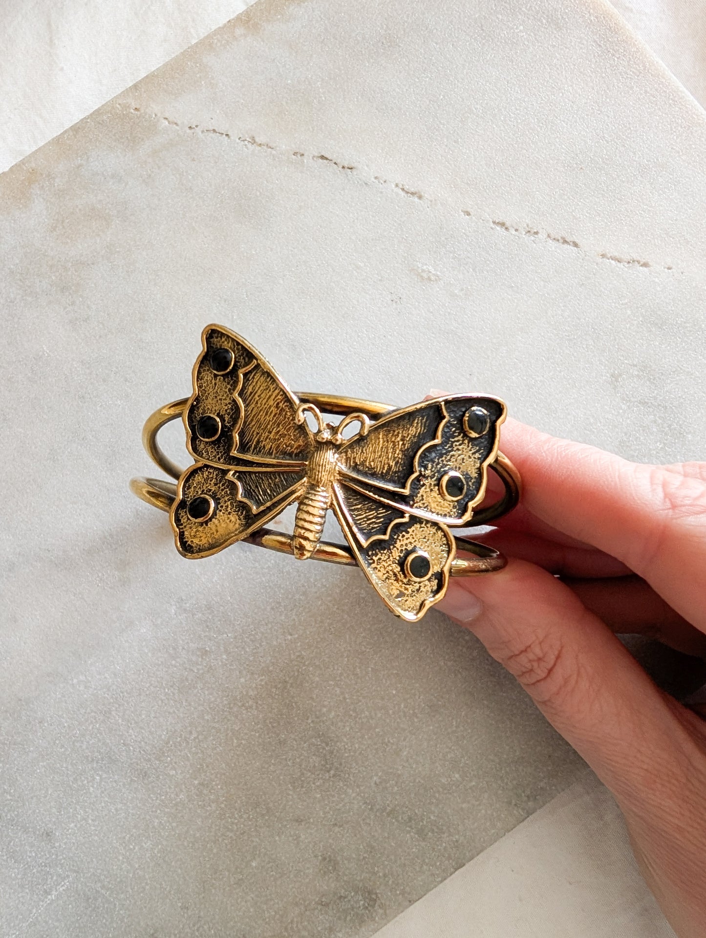 Bracelet papillon Art Nouveau