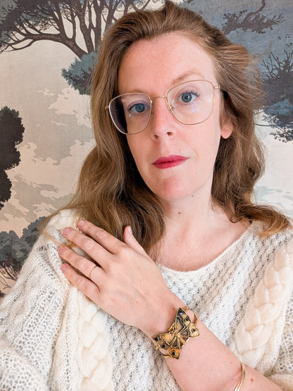 Bracelet papillon Art Nouveau