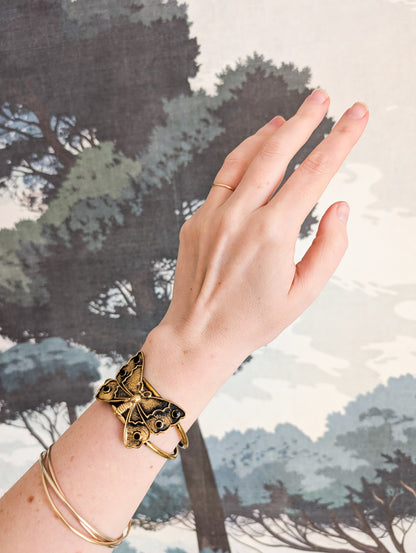 Bracelet papillon Art Nouveau