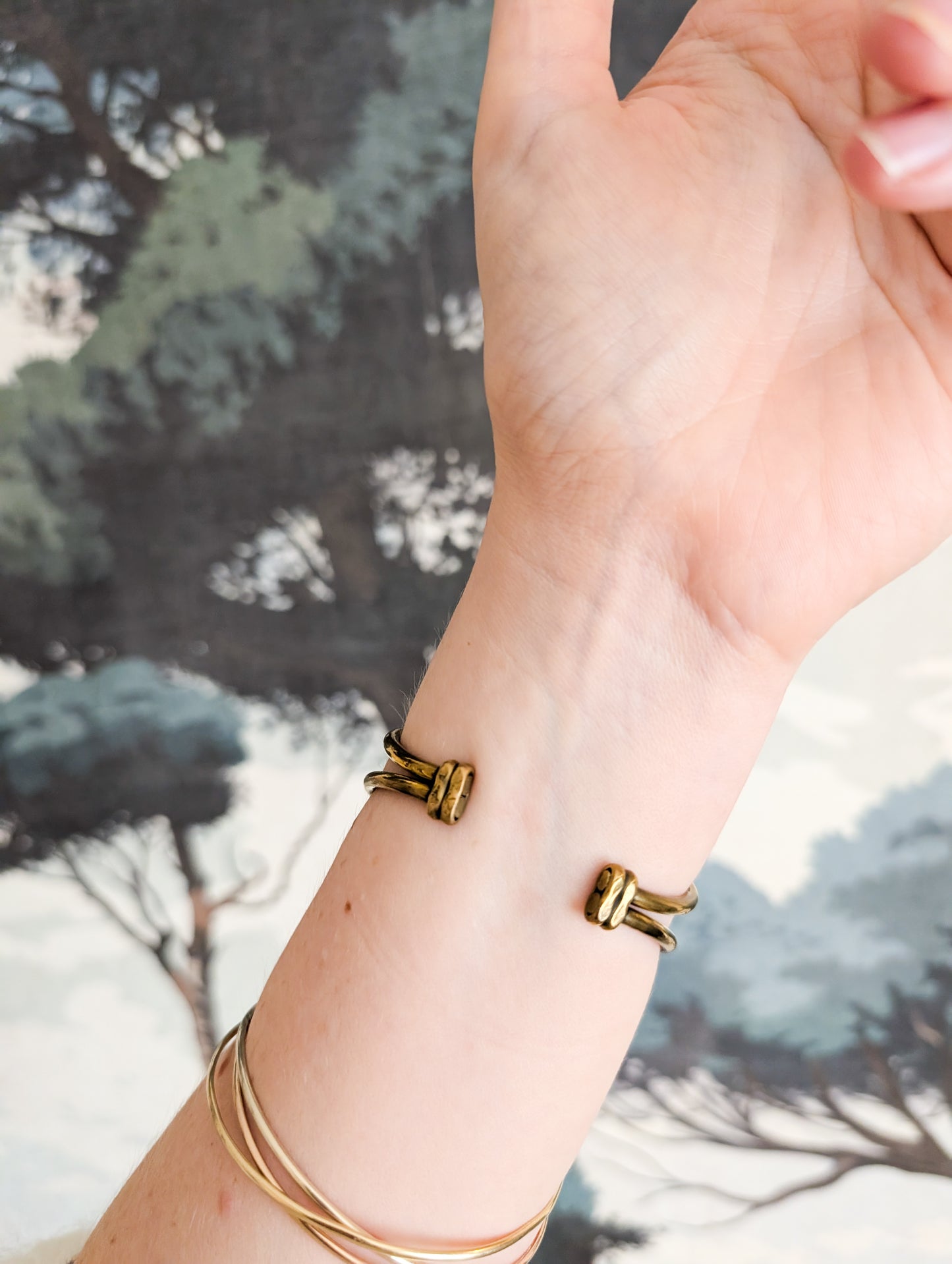 Bracelet papillon Art Nouveau