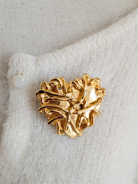 Broche coeur