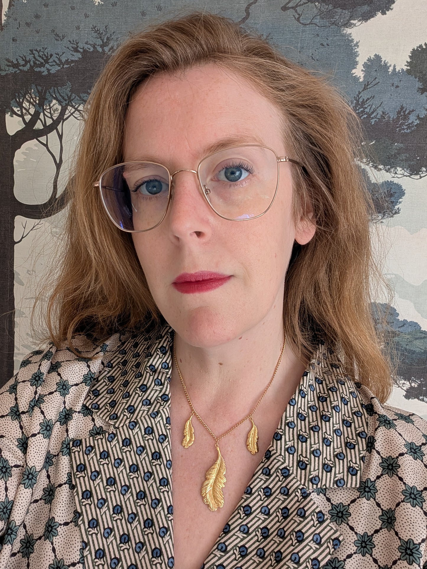 Collier plumes Corocraft