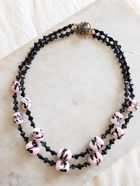 Collier perles Murano