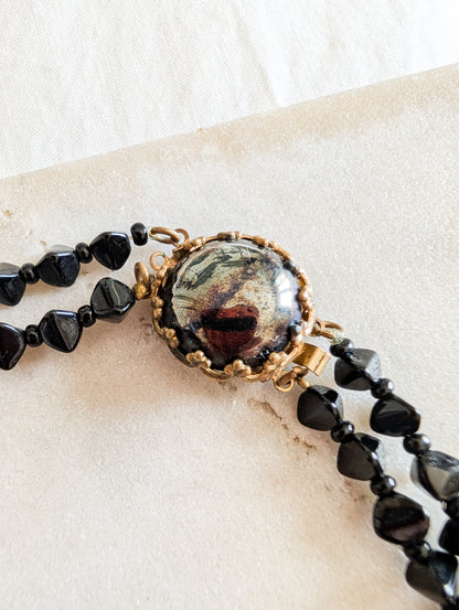 Collier perles Murano