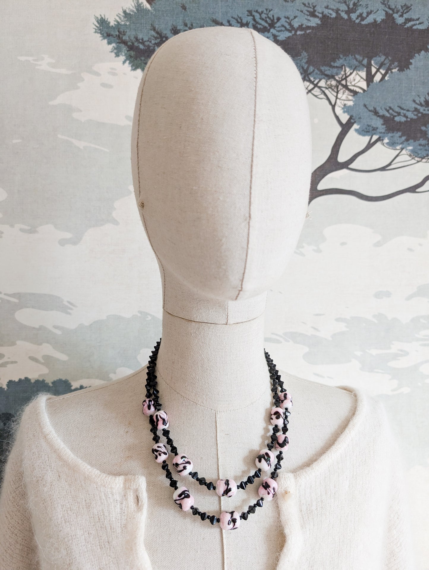 Collier perles Murano