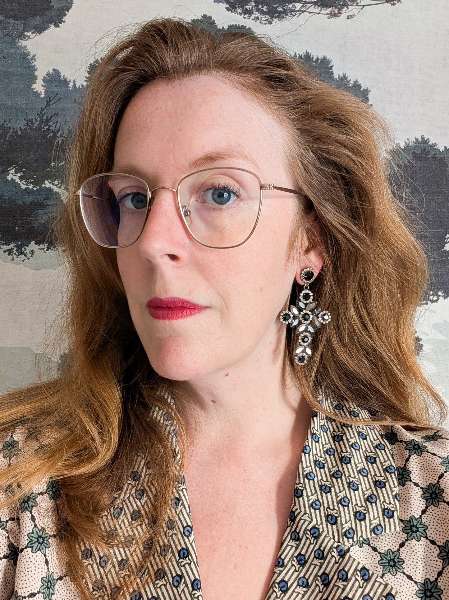 Boucles croix Arlesienne