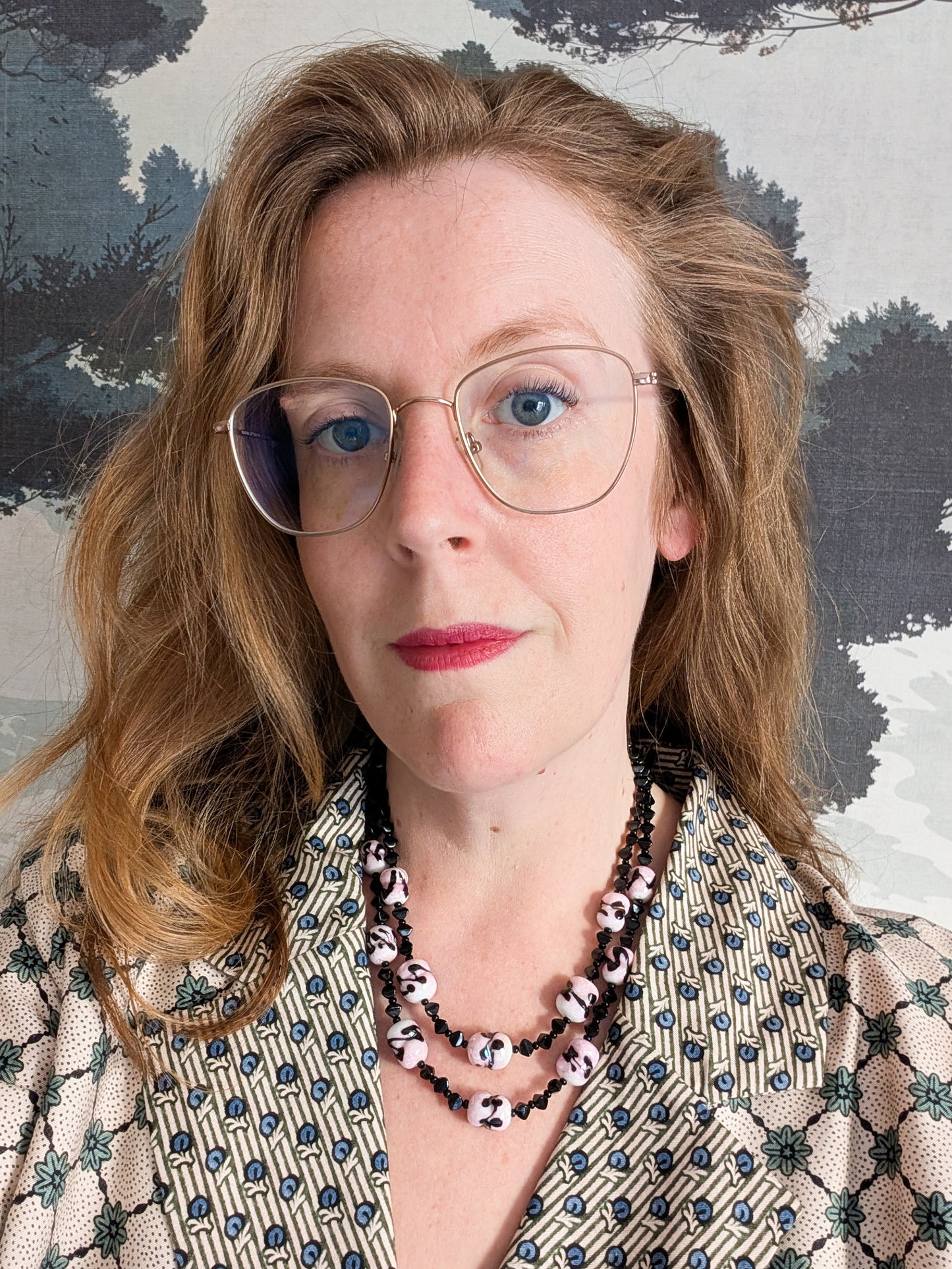 Collier perles Murano