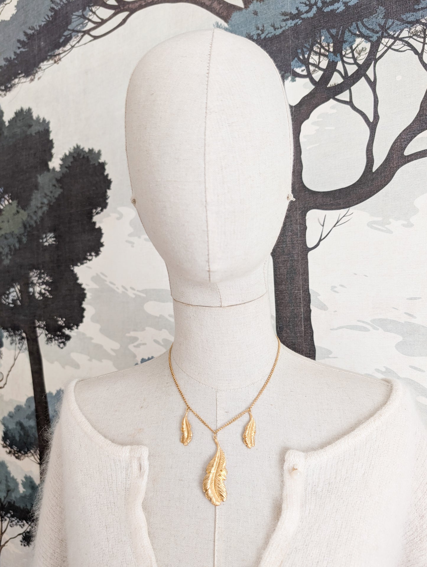 Collier plumes Corocraft