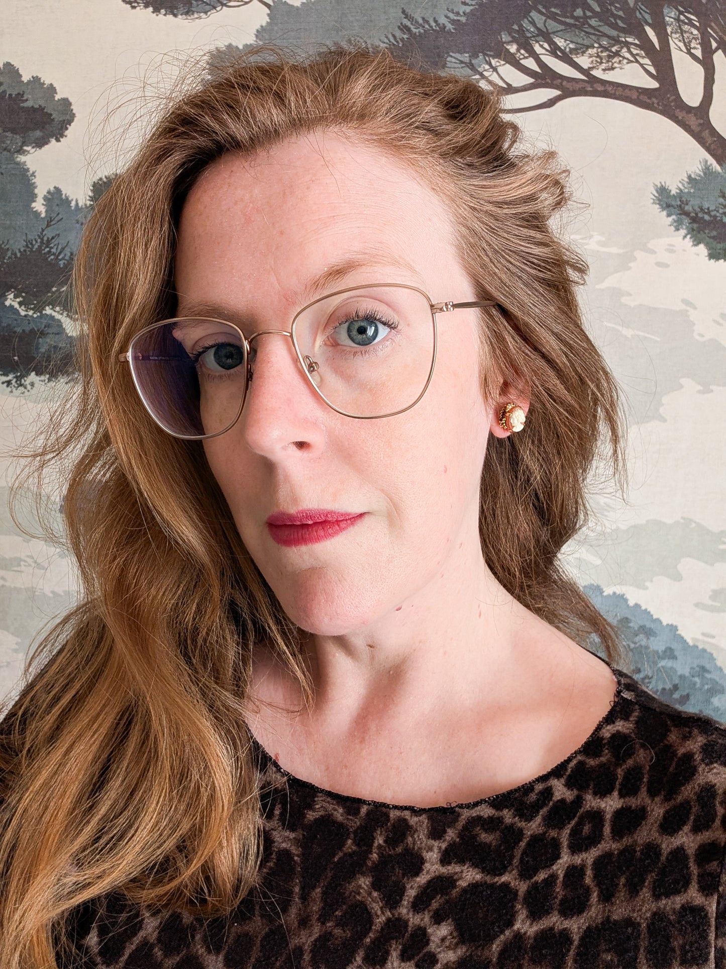 Boucles camés oreilles percées