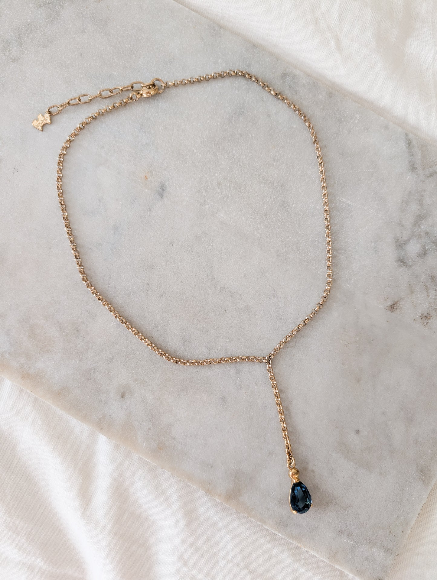 Collier Saphir Agatha