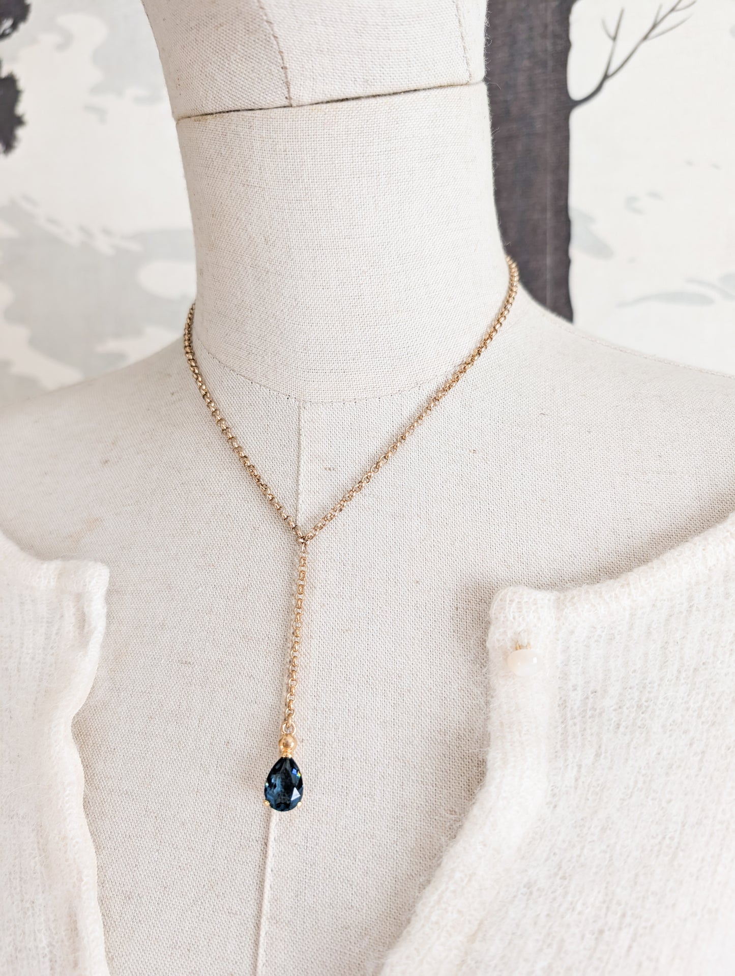 Collier Saphir Agatha