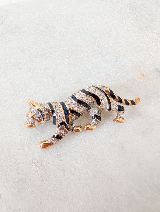 Broche tigre 1980