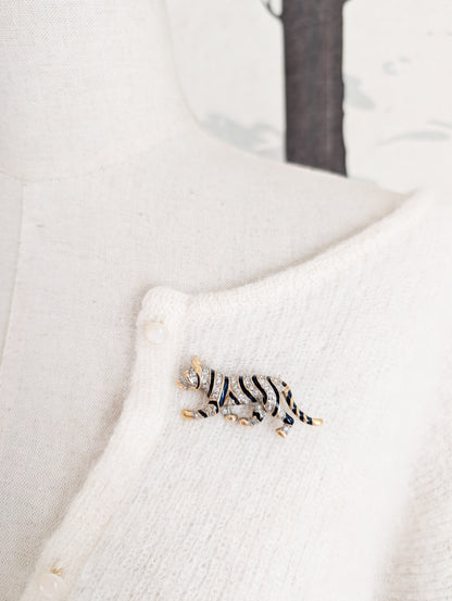 Broche tigre 1980