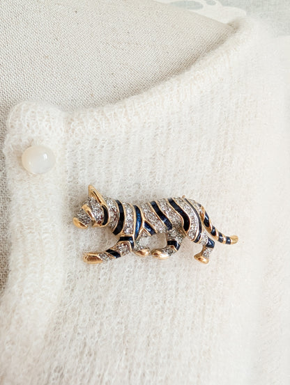 Broche tigre 1980