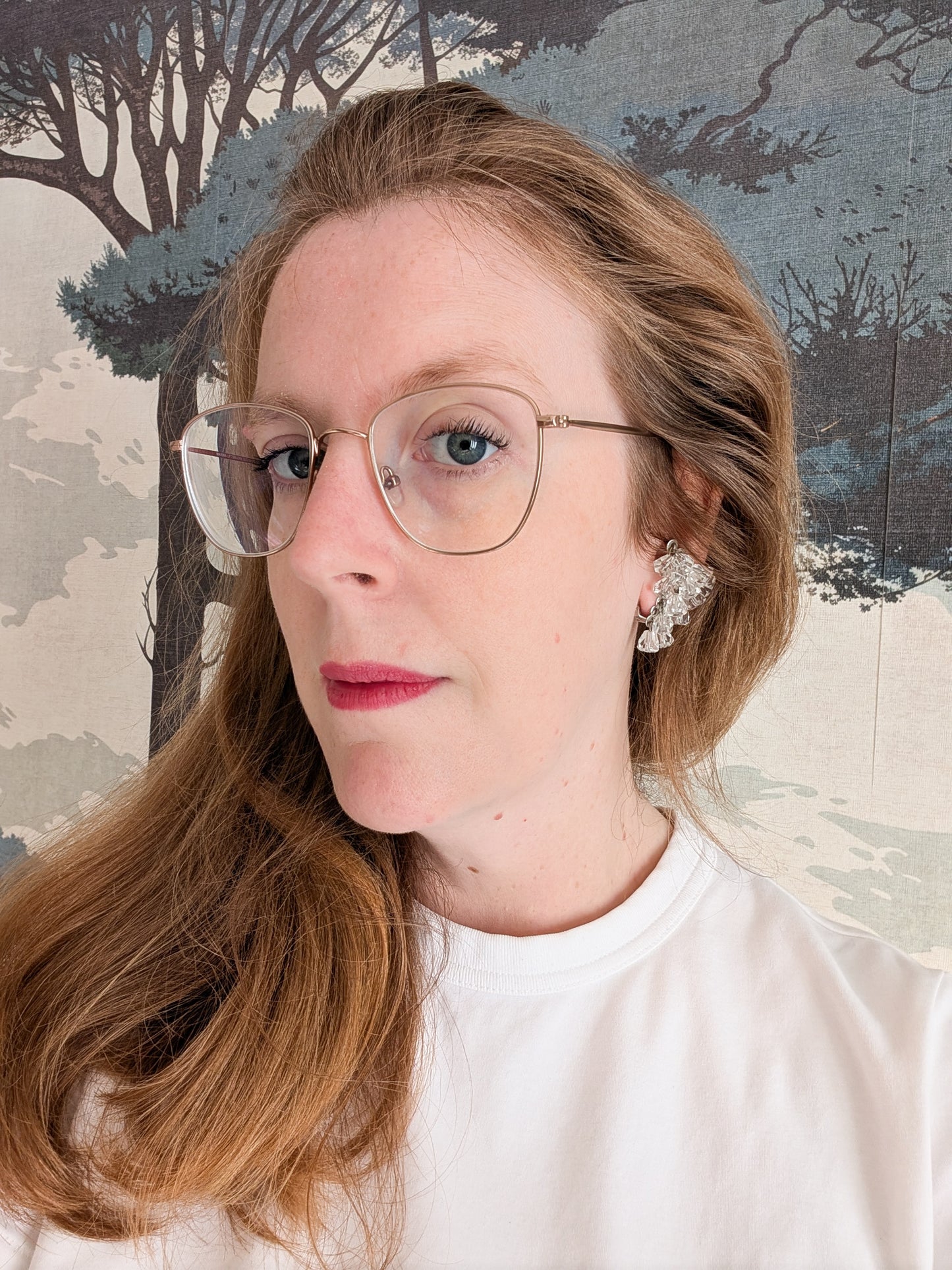 Boucles en verre 60's