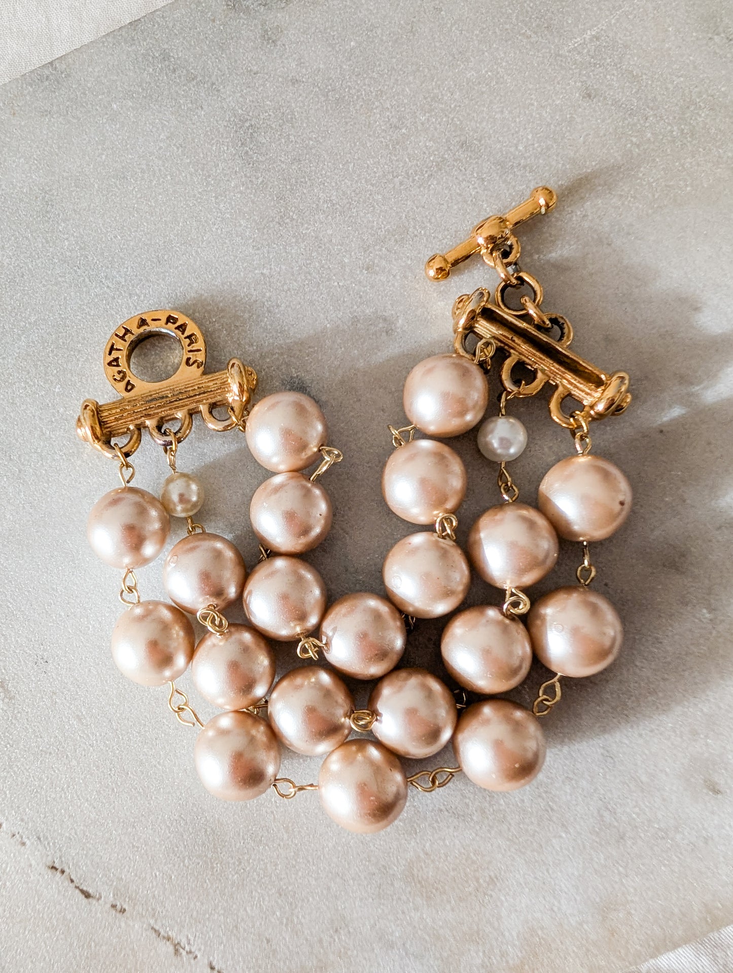 Bracelet de perles Agatha