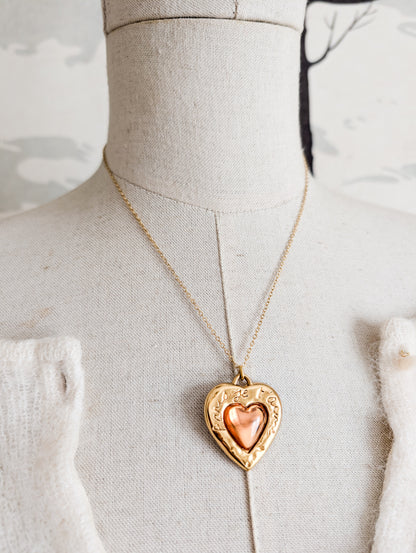 Collier coeur Yves Saint Laurent