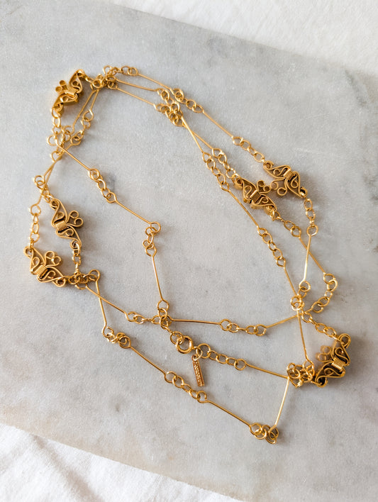 Long sautoir Corocraft