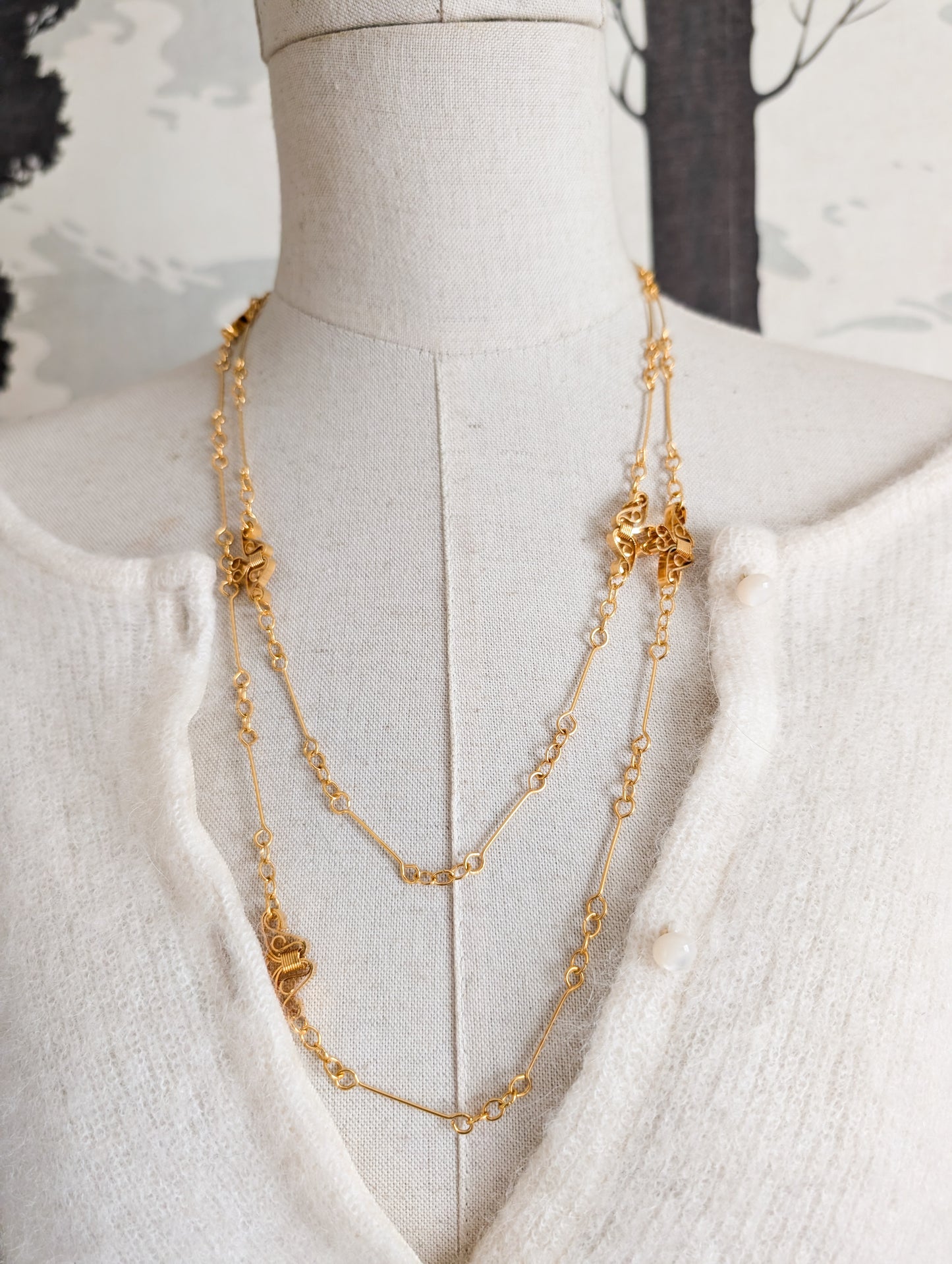 Long sautoir Corocraft