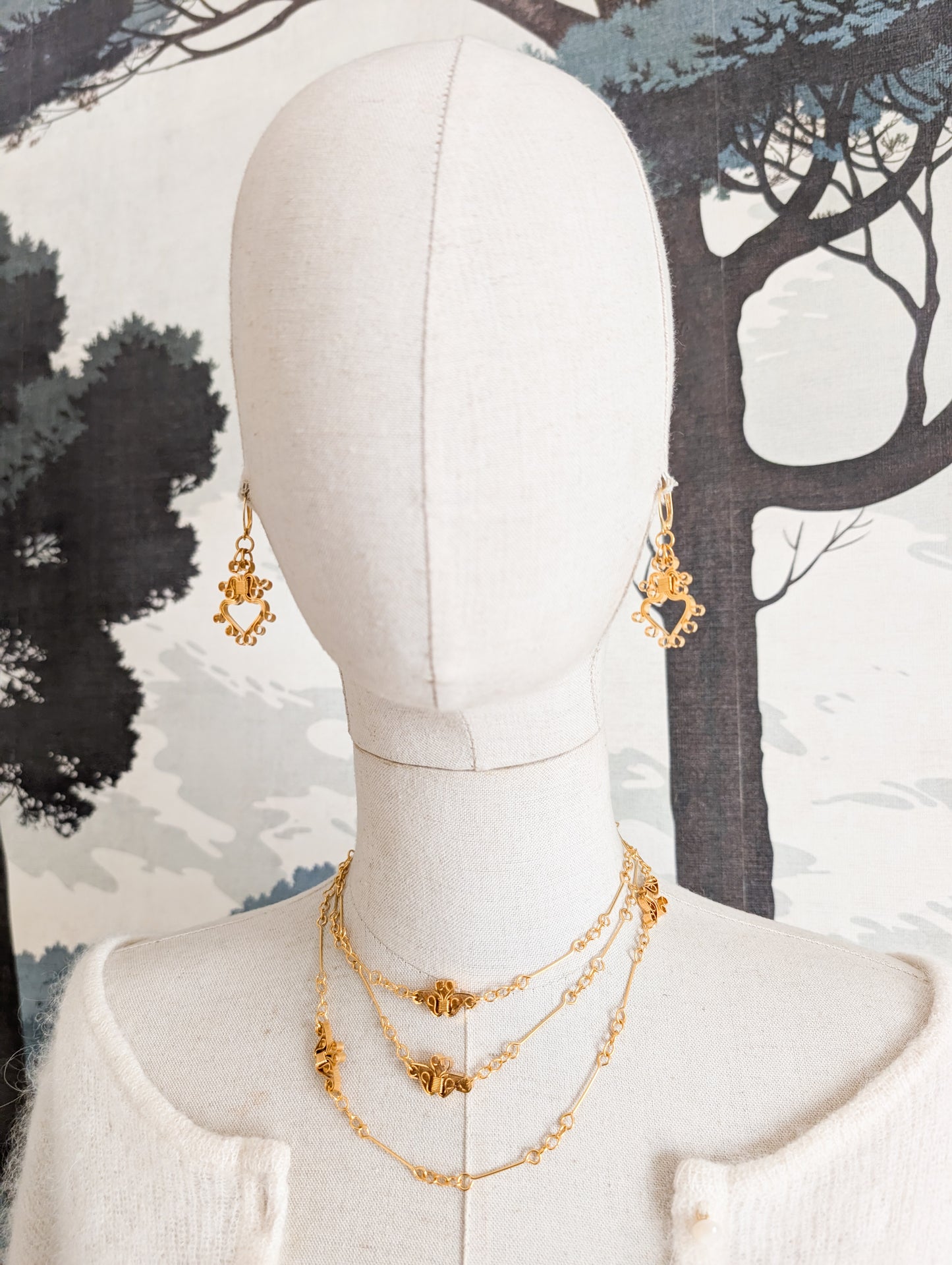 Long sautoir Corocraft