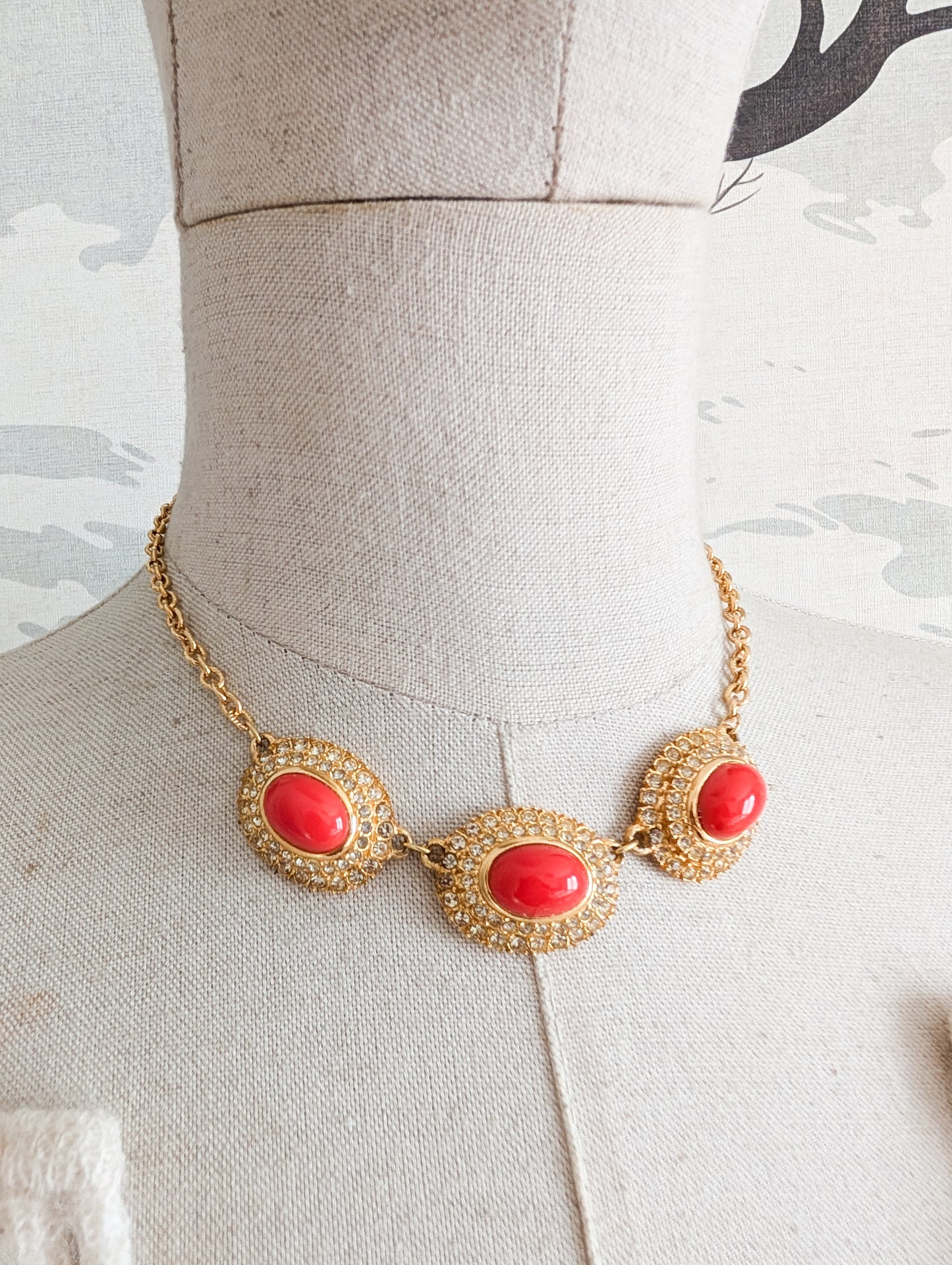 Collier cabochons Corocraft