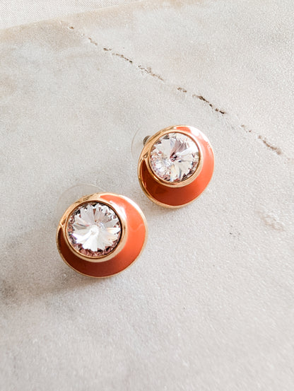 Boucles tiges oranges