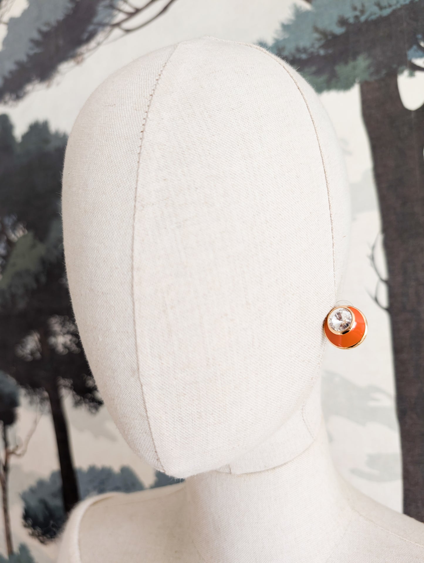 Boucles tiges oranges