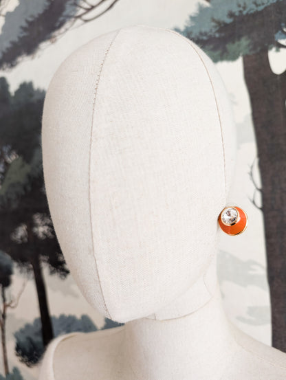 Boucles tiges oranges