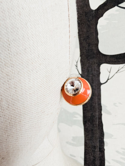 Boucles tiges oranges