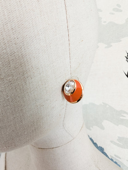 Boucles tiges oranges